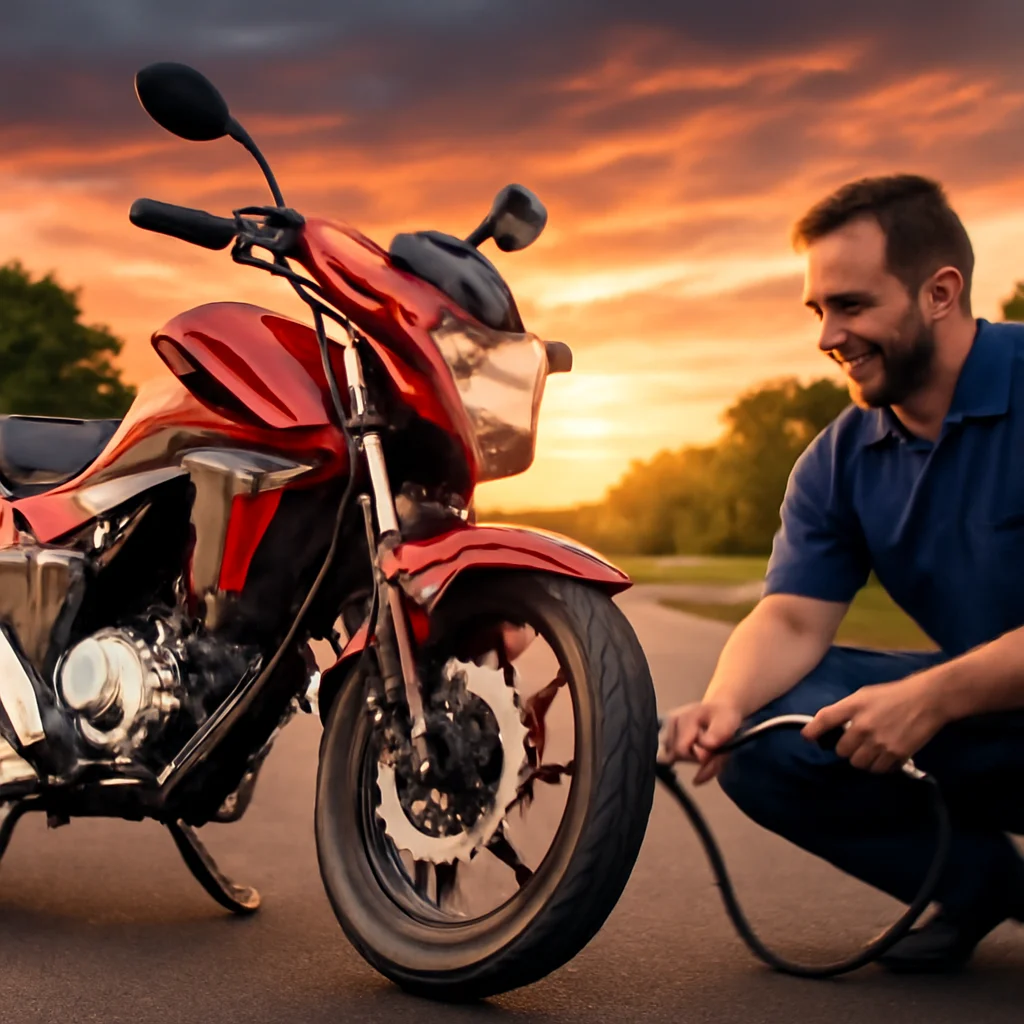 Calibragem ideal do pneu da Start 160